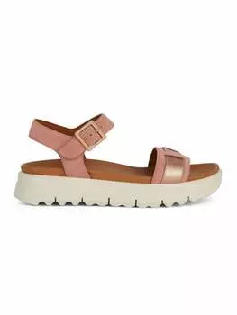 Классические босоножки Geox Sandalen Xand, цвет Rosa/Gold