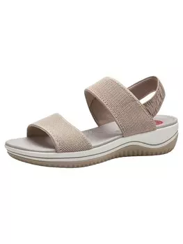 Классические босоножки Jana, бежевый