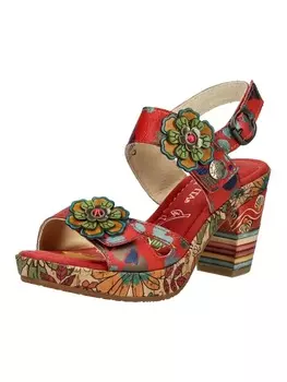 Классические босоножки LAURA VITA, красный