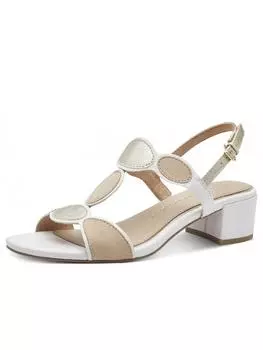 Классические босоножки Marco Tozzi, белый