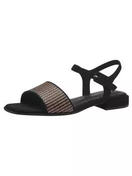 Классические босоножки Marco Tozzi, цвет black comb