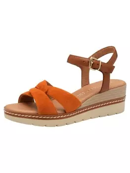 Классические босоножки Marco Tozzi, цвет mango comb