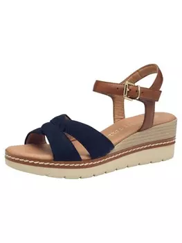 Классические босоножки Marco Tozzi, цвет navy comb