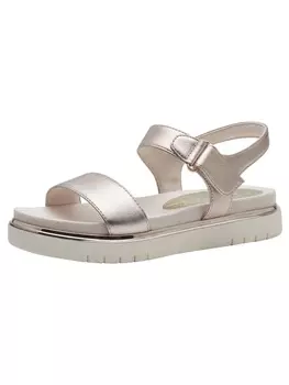 Классические босоножки Marco Tozzi, цвет platinum