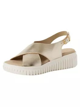 Классические босоножки Marco Tozzi, цвет platinum