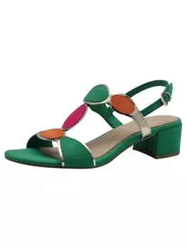 Классические босоножки Marco Tozzi Sandale, цвет LEAF GREEN COM