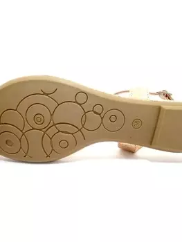 Классические босоножки Marco Tozzi, золотой