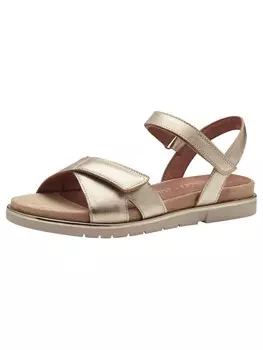 Классические босоножки Marco Tozzi, золотой