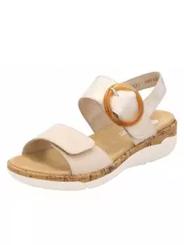 Классические босоножки remonte, бежевый