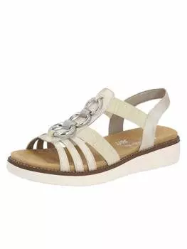 Классические босоножки remonte, бежевый