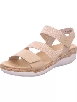 Классические босоножки remonte, бежевый