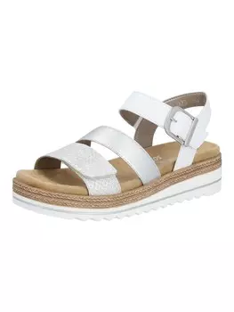 Классические босоножки remonte, цвет wei/silber