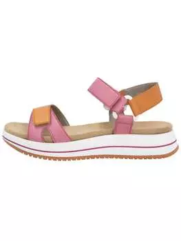 Классические босоножки remonte, розовый