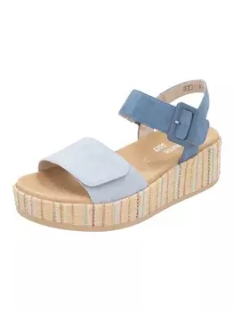 Классические босоножки remonte, синий