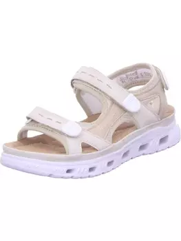 Классические босоножки rieker, бежевый