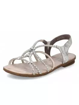 Классические босоножки rieker, бежевый