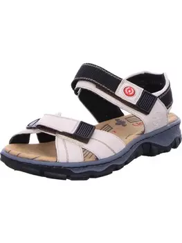 Классические босоножки rieker, бежевый