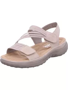 Классические босоножки rieker, бежевый