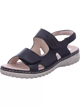 Классические босоножки rieker, черный