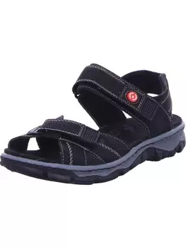 Классические босоножки rieker, черный