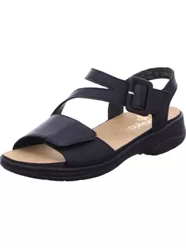 Классические босоножки rieker, черный