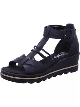 Классические босоножки rieker, черный