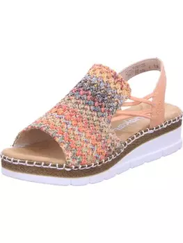 Классические босоножки rieker, цвет multicolour