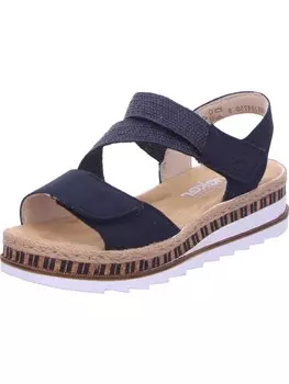 Классические босоножки rieker, синий