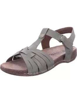 Классические босоножки rieker, зеленый