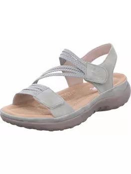 Классические босоножки rieker, зеленый