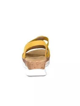 Классические босоножки rieker, желтый