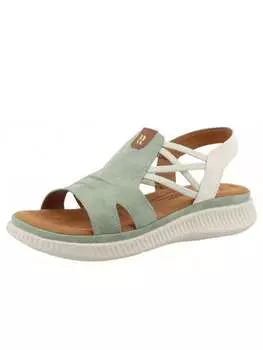 Классические босоножки Romika, зеленый