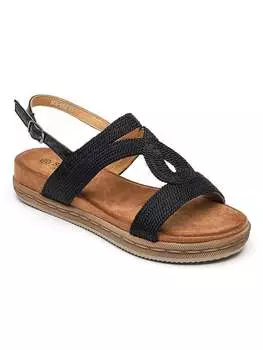 Классические босоножки Sixth Sens, черный