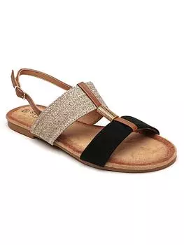 Классические босоножки Sixth Sens, цвет hellbraun/schwarz