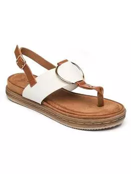 Классические босоножки Sixth Sens, цвет wei/hellbraun