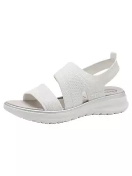Классические босоножки Tamaris, цвет white/silver