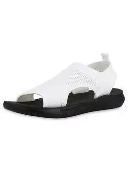 Классические босоножки VAN HILL, белый