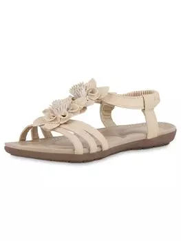 Классические босоножки VAN HILL, бежевый