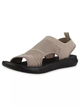 Классические босоножки VAN HILL, хаки