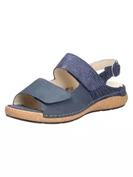 Классические босоножки WALDLUFER, синий