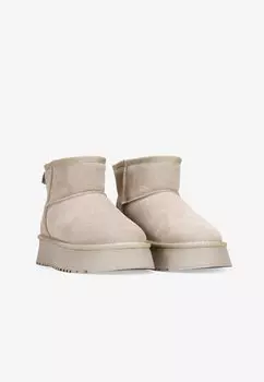 Классические ботильоны Bosanova, серо-коричневый