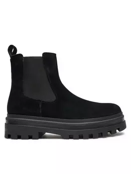 Классические Ботильоны Calvin Klein Jeans Lugged Chelsea Boot Hr Su YM0YM01067, черный