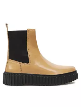 Классические Ботильоны Clarks, бежевый