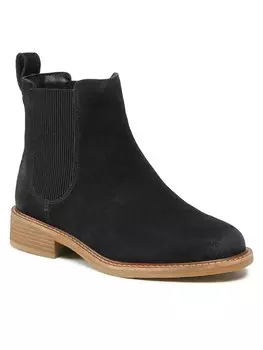 Классические ботильоны Clarks, черный