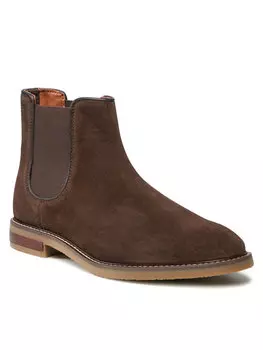 Классические ботильоны Clarks, коричневый