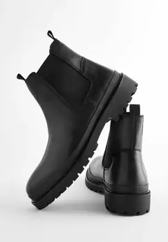Классические ботильоны CLEATED CHELSEA REGULAR FIT Next, черный
