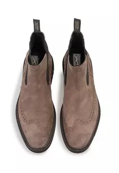 Классические ботильоны DE MOKER Floris van Bommel, серо-коричневый