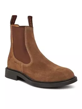 Классические ботильоны Gant, хаки