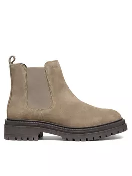 Классические ботильоны Geox, бежевый