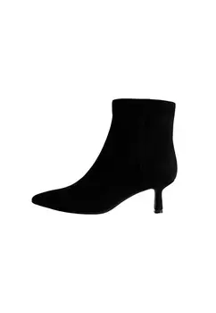 Классические ботильоны KITTEN HEEL POINTED TOE New Look, черный